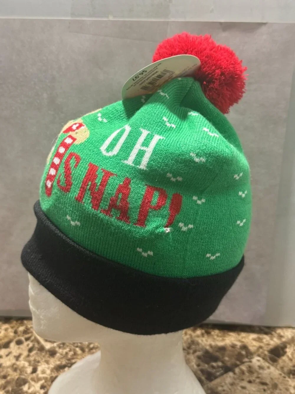 Light-Up Christmas Beanie 